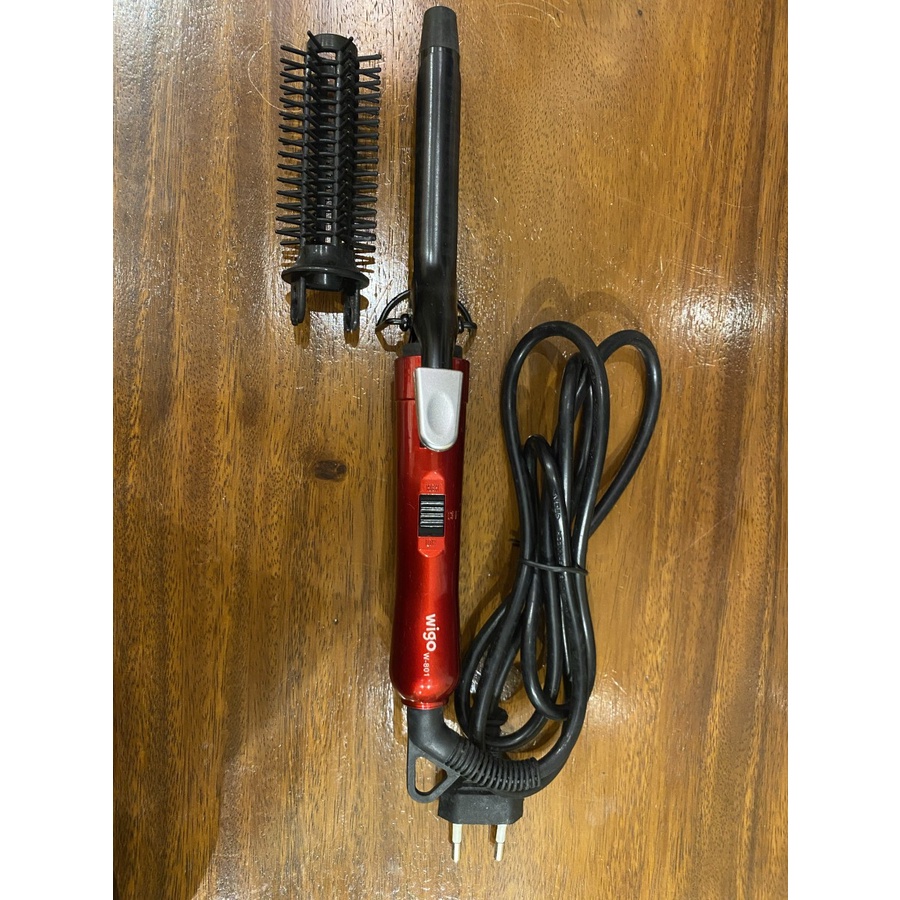 Catokan Rambut Sisir Keriting dan Pelurus Rambut Wigo W-801