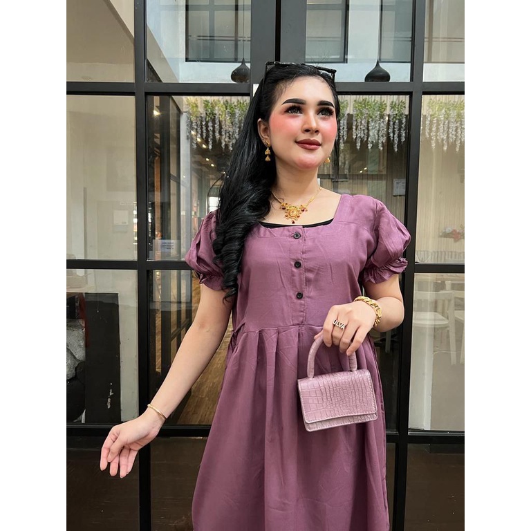 Dress CHERY PENDEK POLOS