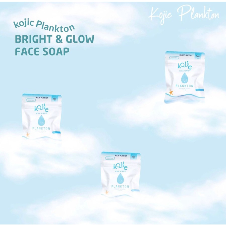 SABUN KOJIC PLANKTON BRIGHT AND GLOW 40g