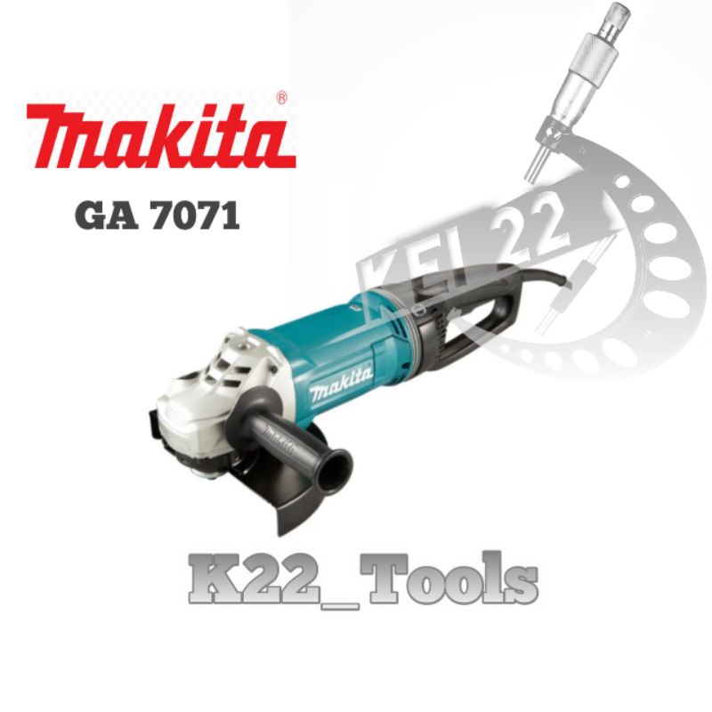 MESIN GERINDA 7" MAKITA GA 7071 / MAKITA GA7071 ANGLE GRINDER 7 INCH