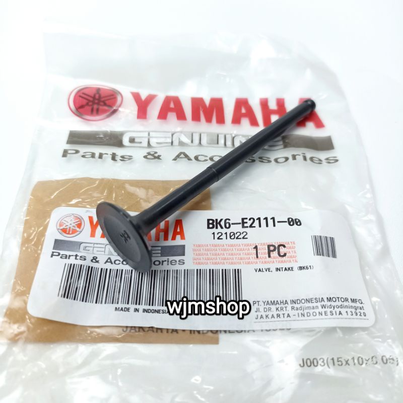 PAYUNG KLEP VALVE IN INTAKE R15 VVA V3 MT15 R15M XSR R VIXION R 155 NEW NMAX NEW AEROX BK6-E2111-00 
