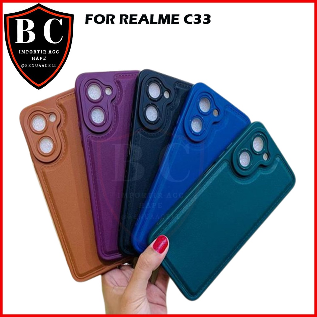 CASE REALME C53 2023 - CASE LEATHER PRO REALME C53 REALME C35 REALME C33 REALME C31 REALME C30 REALME C53