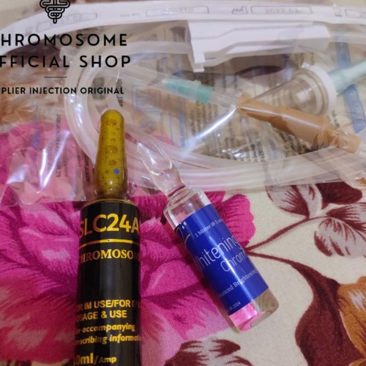 Pesan Saja--Slc Platinum, ( Free Infus Set ) Slc Platinum Original + Whitening Cromosome Booster | s