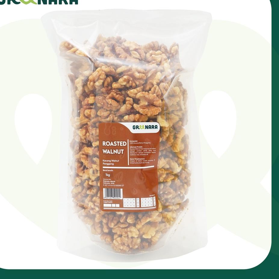 

limited STOCK!Roasted Walnut 1kg / Kacang Walnut Panggang 1kg|SQ7