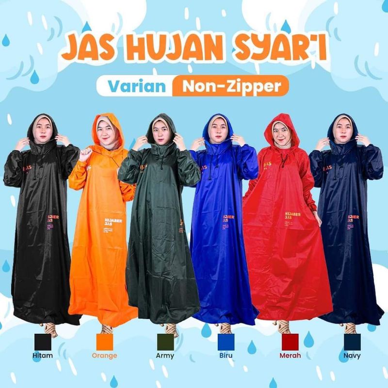 Jas hujan wanita ponco syari premium / jas hujan syar'i / jas hujan wanita / jas hujan rok wanita / jas ujan / jas hujan gamis muslimah / jas hujan dewasa wanita / jas hujan wanita anti air / jas hujan wanita gamis / mantel hujan wanita Muslim