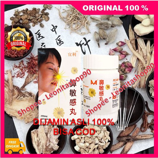 Ramuan Leluhur Cina XianJong  Gejala Sinusitis Bersin-Bersin, Hidung Mampet, Flu, Hidung Meler, Aler