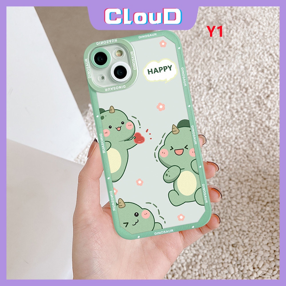 Casing Soft Milk Tea Case Samsung A04s A13 A12 A23 A10 A32 A52 A33 A22 A50s A03 A20s A02 M23 A72 A03s A30s A52s A50 A21s A51 A11 A71 A53 A73 A20 A30 A31 Sarung Dinasour Kartun Lucu