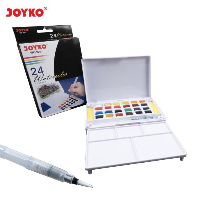 

Watercolor Cat Air Joyko WC-2001 24 Colors Warna