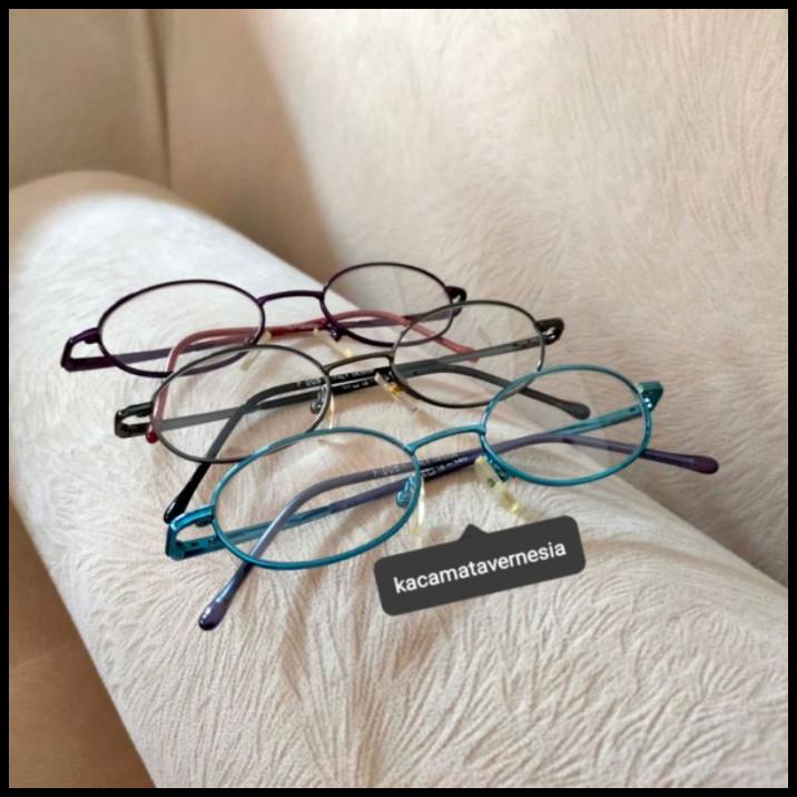 Viral Frame Kacamata Minus Pria Wanita Kecil Bulat
