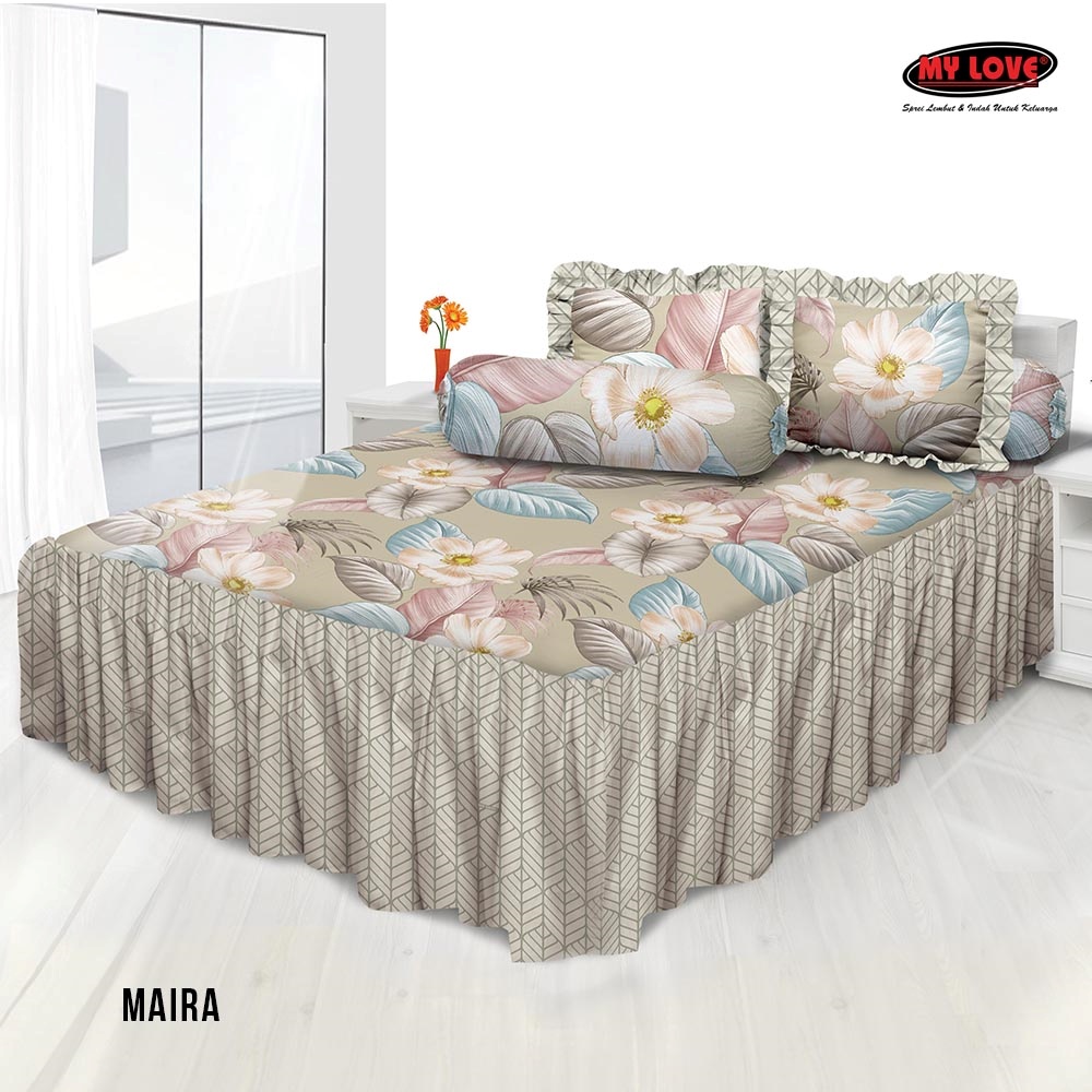 ALL NEW MY LOVE Sprei King Rumbai 180x200 Maira