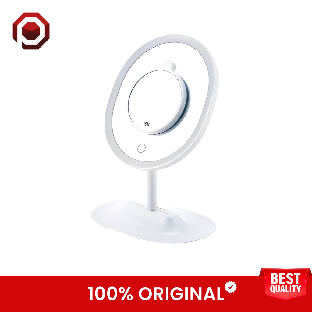 [PROMO] Kaca cermin LED INFORMA ORIGINAL | Cermin aesthetic | Cermin bulat, kecil, minimalis | Cermi