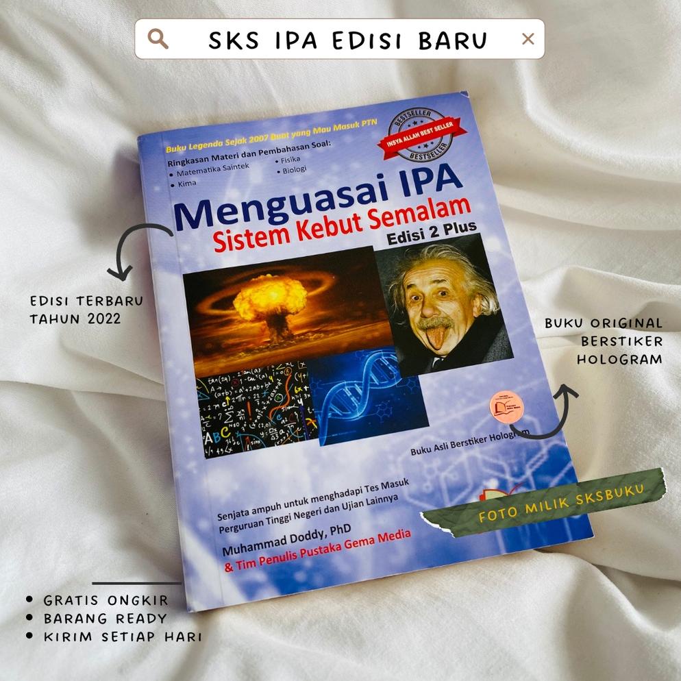 BISA COD BUKU SKS MENGUASAI IPA SISTEM KEBUT SEMALAM/ SKS IPA / BUKU UTBK SAINTEK