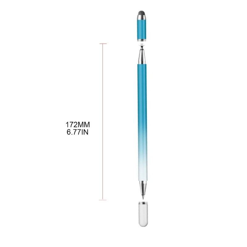 Zzz Stylus Pen Untuk Layar Sentuh, Pena Kapasitif Dengan Ujung Kain Fiber 3in1 Touch screen Pen for Universal Touch Device