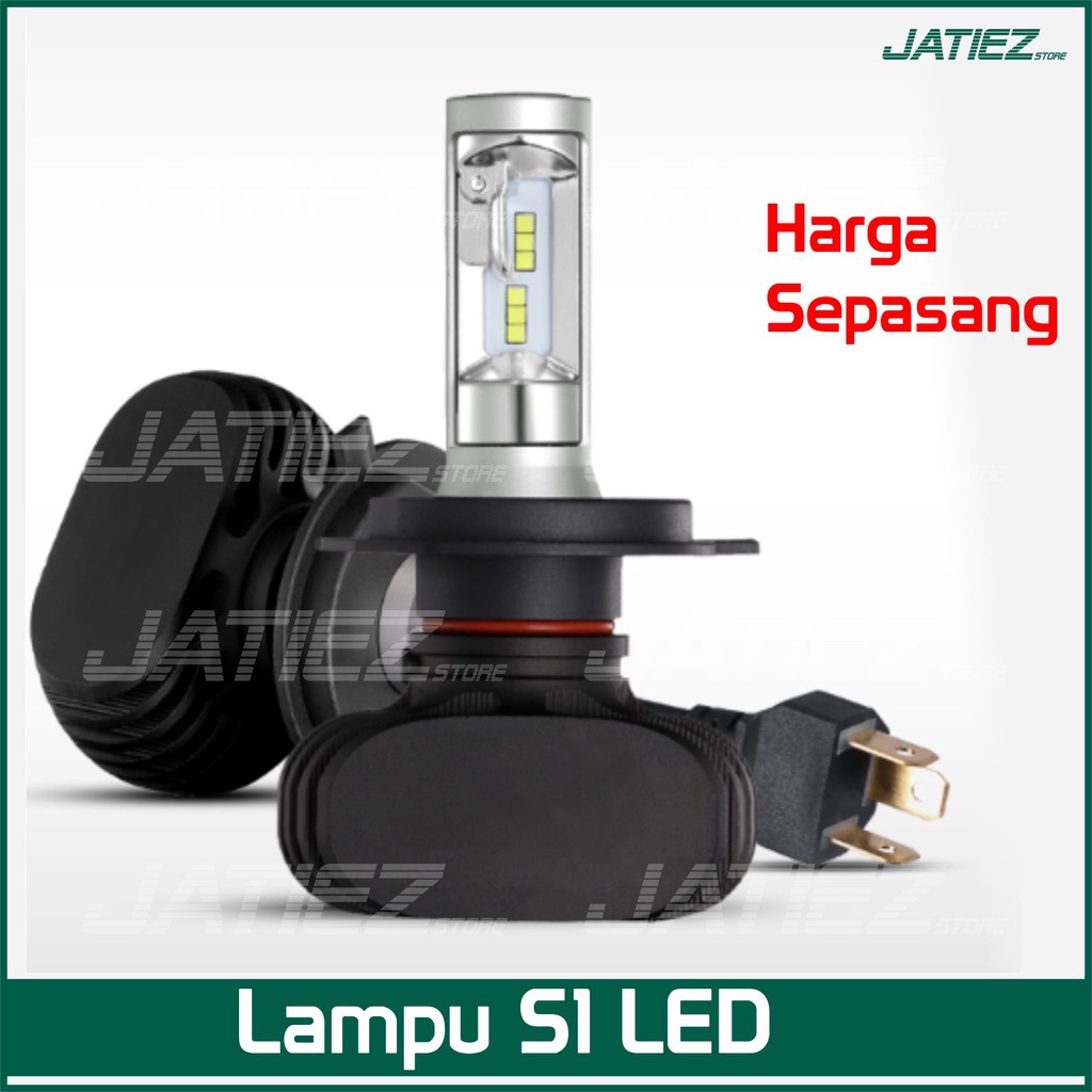 Lampu LED S1 Headlamp CSP Headlight - H4 led H7 H11 Led H1 HB3 HB4 9005 9006 - Lampu Headlamp Mobil Motor