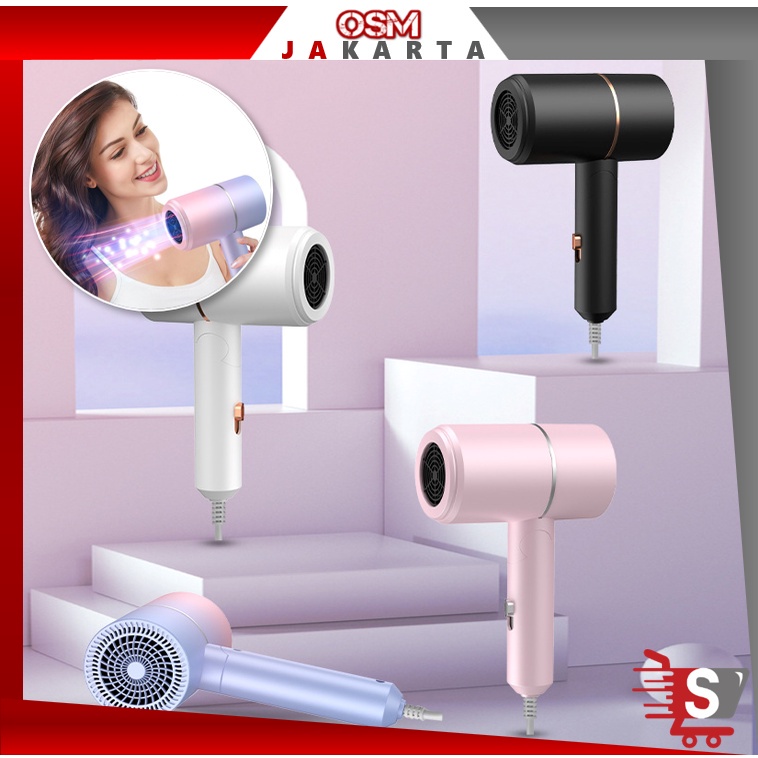OSM JKT H5629 Hair Dyer Lipat / Pengering Rambut Lipat / Penata Rambut Salon Kecantikan / Hairdryer 