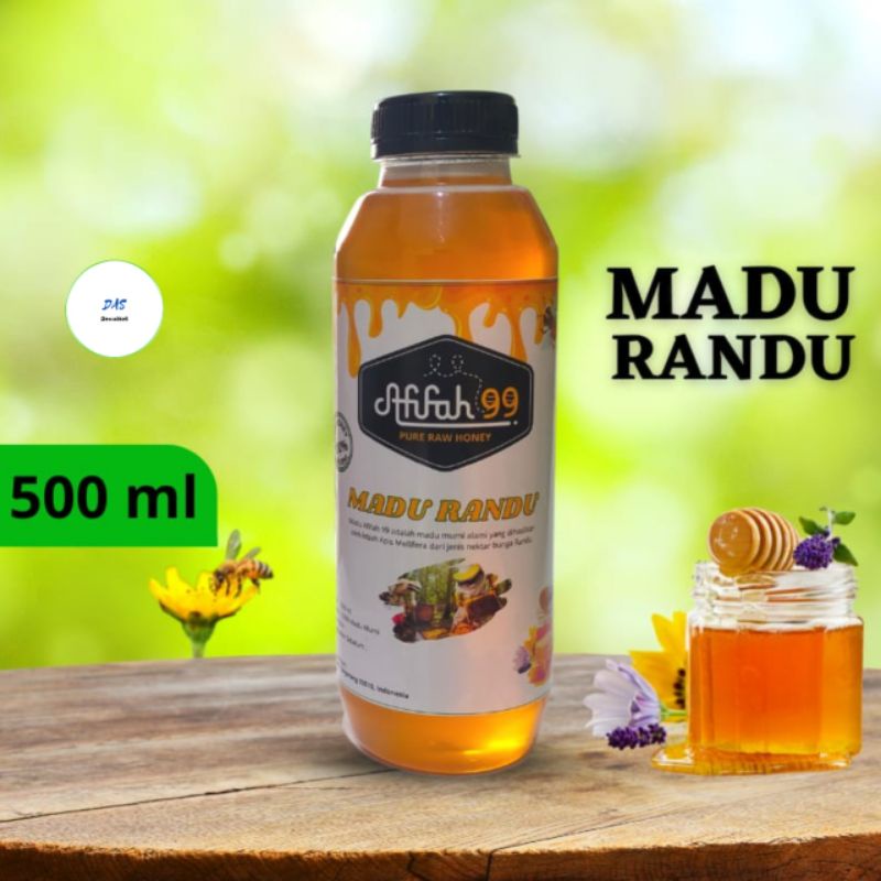 

Madu Murni Asli Nektar Randu 500ml Madu Randu 100% Alami Pure Natural Raw Honey