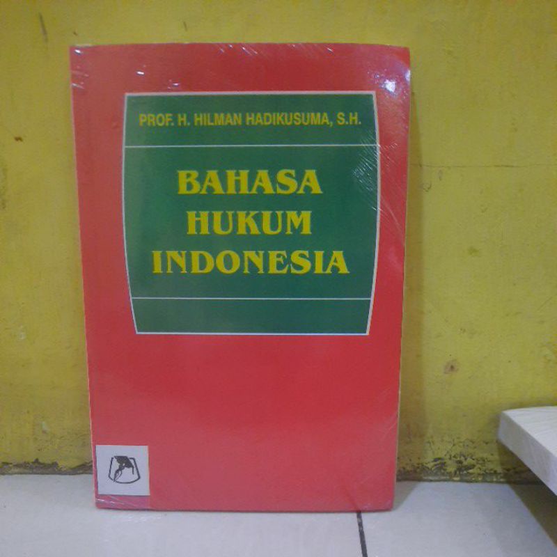 Bahasa hukum indonesia.