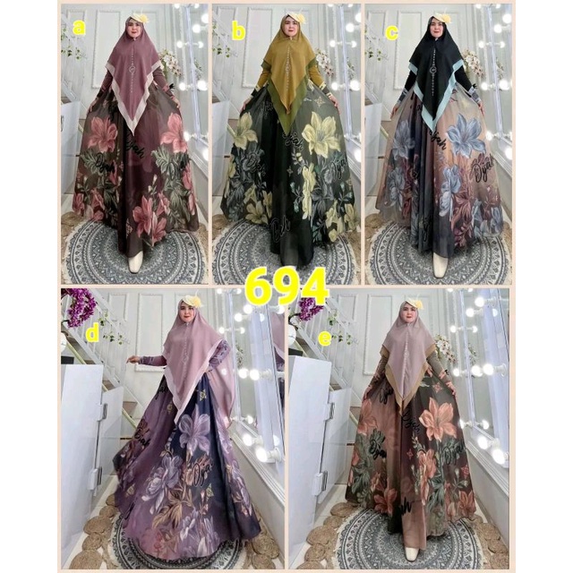 DIJAH 694 Set Syari elegan vintage cantik by Dijah original