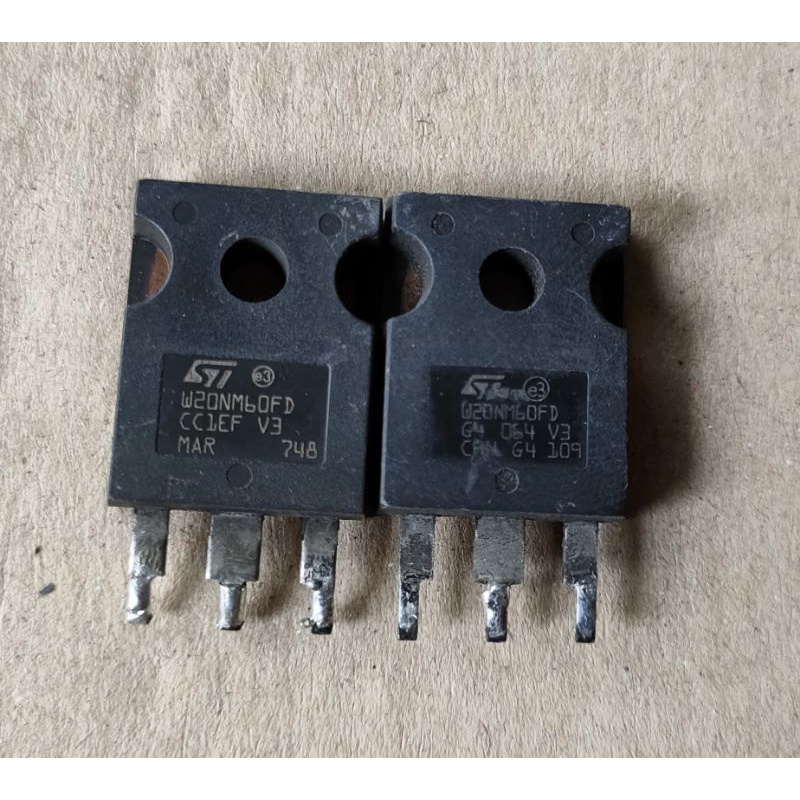 mosfet W20NM60FD (20A-600V)