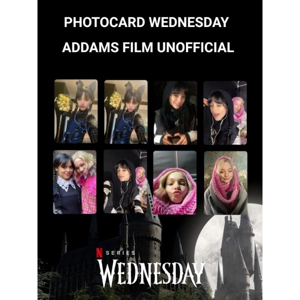 

Photocard Wednesday Film The Addams Family Unofficial
