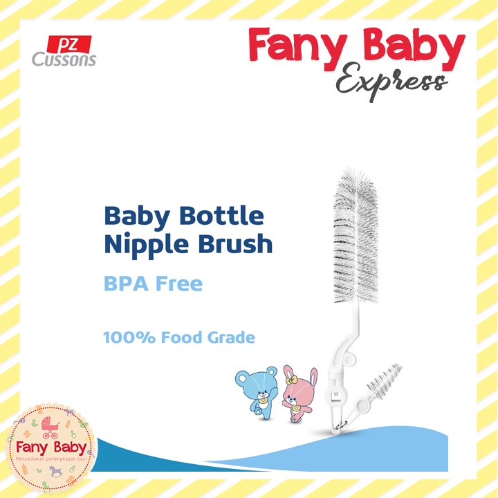 CUSSONS BABY FOLDABLE BOTTLE BRUSH