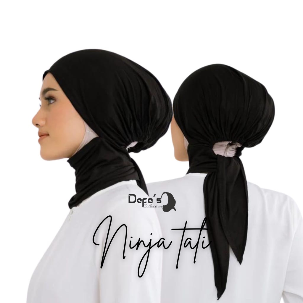 Defa ciput iner daleman kerudung antem ninja tali belakang non resleting
