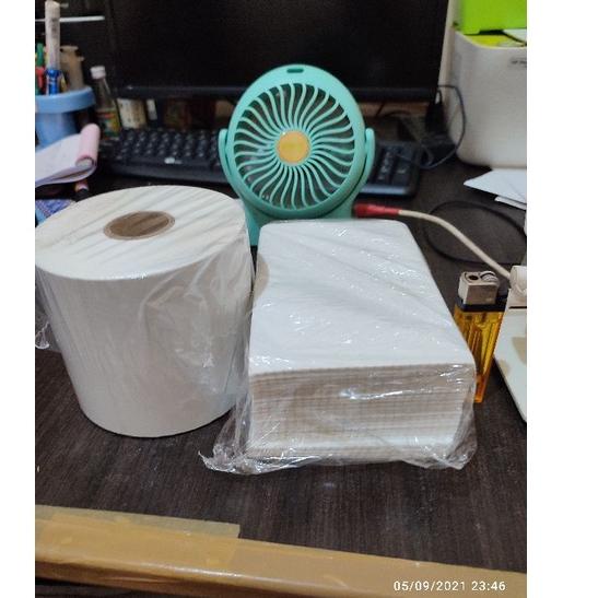 

[KODE PRODUK MW0HG4074] Kertas Label Sticker Barcode 100x150mm Thermal isi 500pcs 10x15cm label