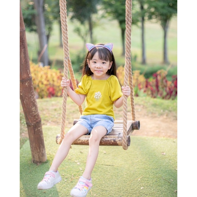 LITTLECAIM - FLO BLOOMY | baju anak perempuan | kaos anak