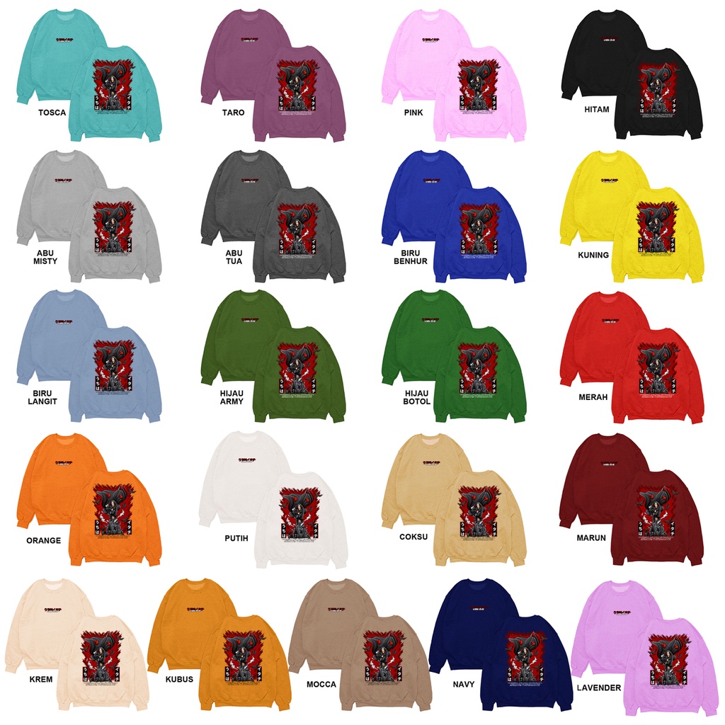 Sweater Crewneck Anime Manga Portgas D. Ace Monkey Luffy Nami Roronoa Zoro One Piece Sweater AOT Attack On Titan Eren Mikasa Armin Reiner Levi Sweater Naruto Uzumaki Sasuke Uchiha Kakashi Hatake Sakura Hinata Madara Obito Nagato Gaara Clan SIGN CLOTH