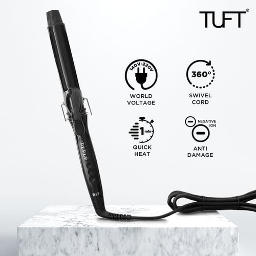 TUFT Basic Curling Iron 32mm - Alat Keriting Rambut