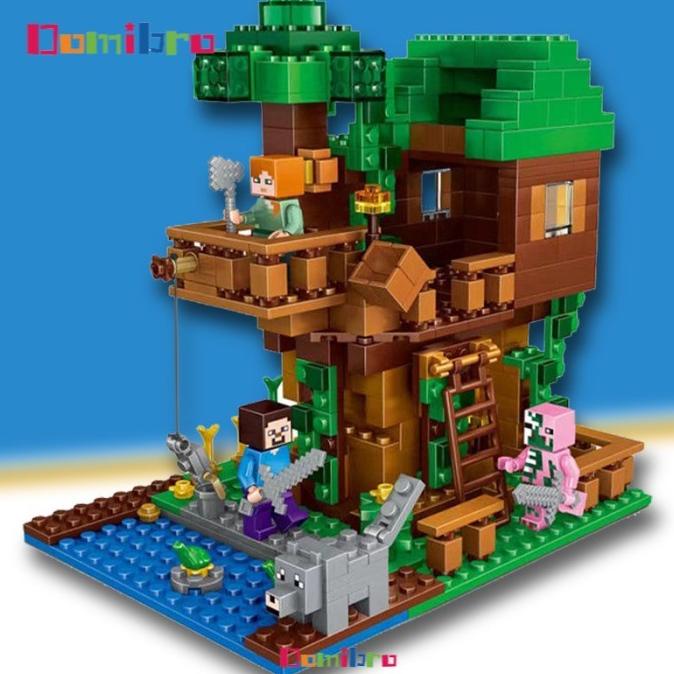 Mainan Block Edukasi Mainan Anak Bricks Minecraft Block Mainan