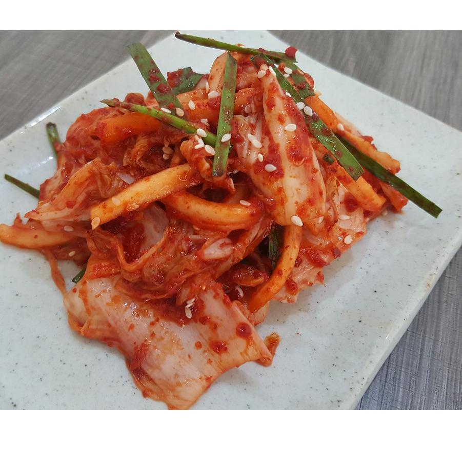 

(PROMO 0S856) Fresh Kimchi Sawi 1Kg Korea Halal Makanan Korea ❋