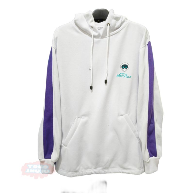 Hoodie Kim Seokjin Wootteo The Astronaut Mint Logo