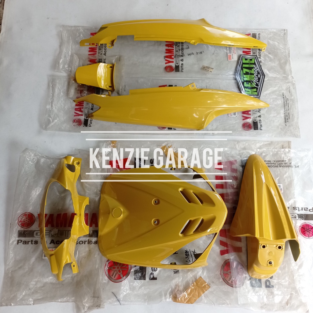 Cover Body Halus Set Mio Lama Sporty Kuning Original 5TL YGP