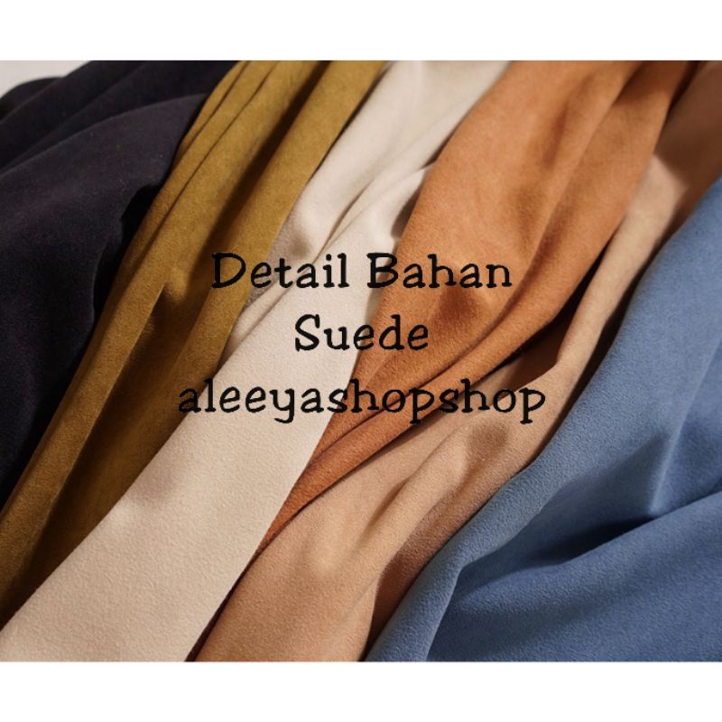 (GRADE A ) Kain Suede Per Meter