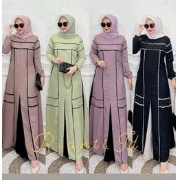Keisha dress by rianti gamis wanita terbaru/rianti original/gamis rianti terbaru/gamis wanita terbar