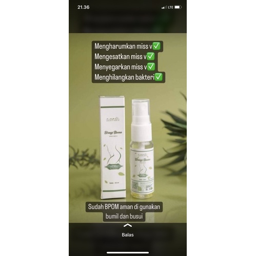 wangi noona spray mama zio