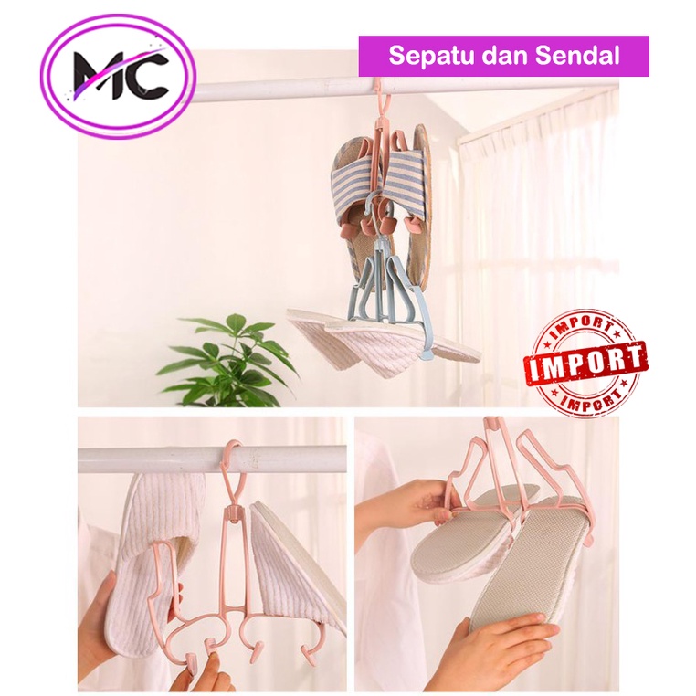 Gantungan Sepatu Sandal Plastik Gantung Hanger Sepatu Dan Sandal Gantungan Sepatu U Hanger Jemuran Pengering sepatu Gantungan Jemuran Sepatu Sendal Shoe Hanger Gantungan Jemuran Serbaguna