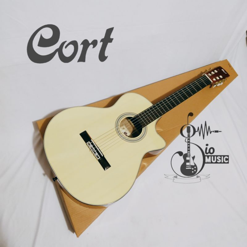 gitar akustik nilon cort Terbaru Highquality top premium