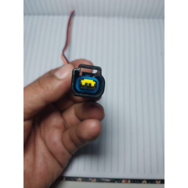 Soket coil koil Ford focus Mazda jaguar 2.0 2 3L |4 2pin 2kabel 2 pin kabel socket petak