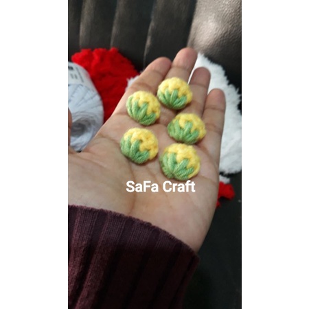 NEW Aplikasi rajut pom pom buah super mini