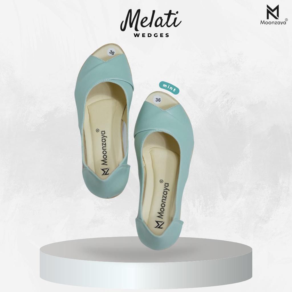 Sepatu Perempuan Wedges Melati By Moonzaya