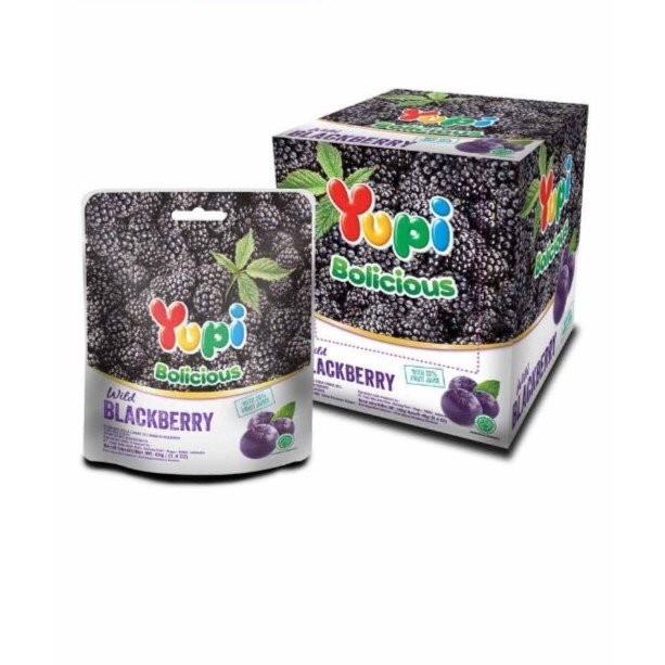 

Yupi bolicious blackberry 40 gr