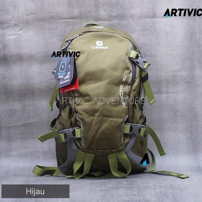 Tas Consina Gocta 30L Daypack Ransel Original Include Raincover Bag