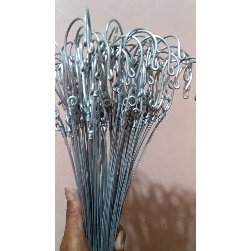 Kawat Gantungan Pot 60cm/Gantungan Kawat Besi/Cantolan Panjang Untuk Pot Gantung/Pengait Pot Gantung