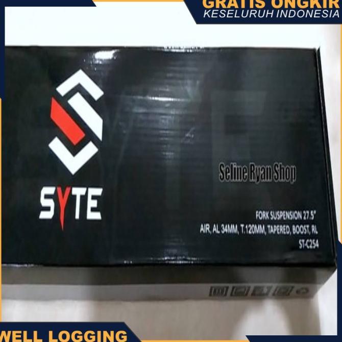 Garpu Fork Sepeda Syte 27.5 Inch Air-Suspension Tappered Remote Lock