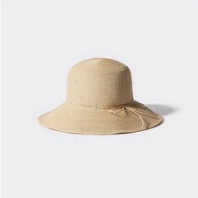 UNIQLO BRAIDED HAT TOPI PANTAI PRELOVED