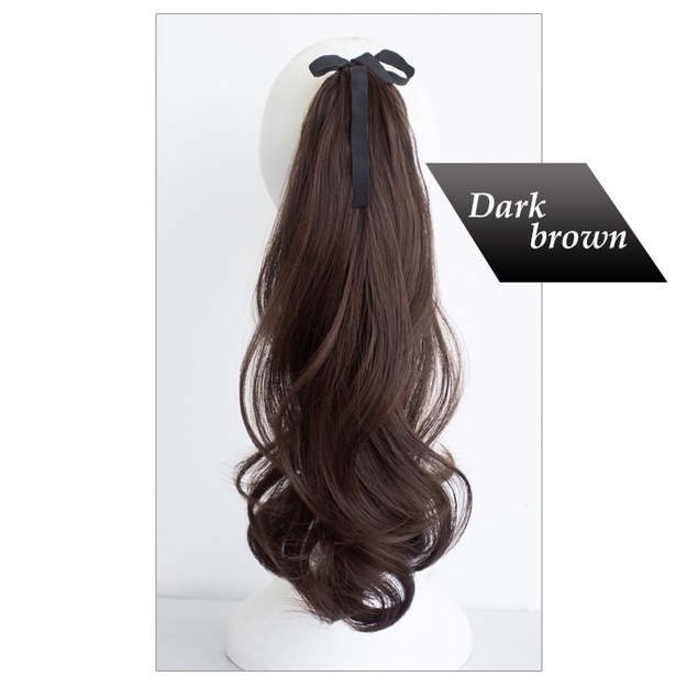 Hair Clip / Hairclip Rambut Panjang Bergelombang Long Curly Natural Hair Original Korean Version