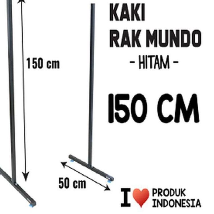 SALEE.. Kaki mundo / kaki ram jaring jaring besi satu pasang 2pcs