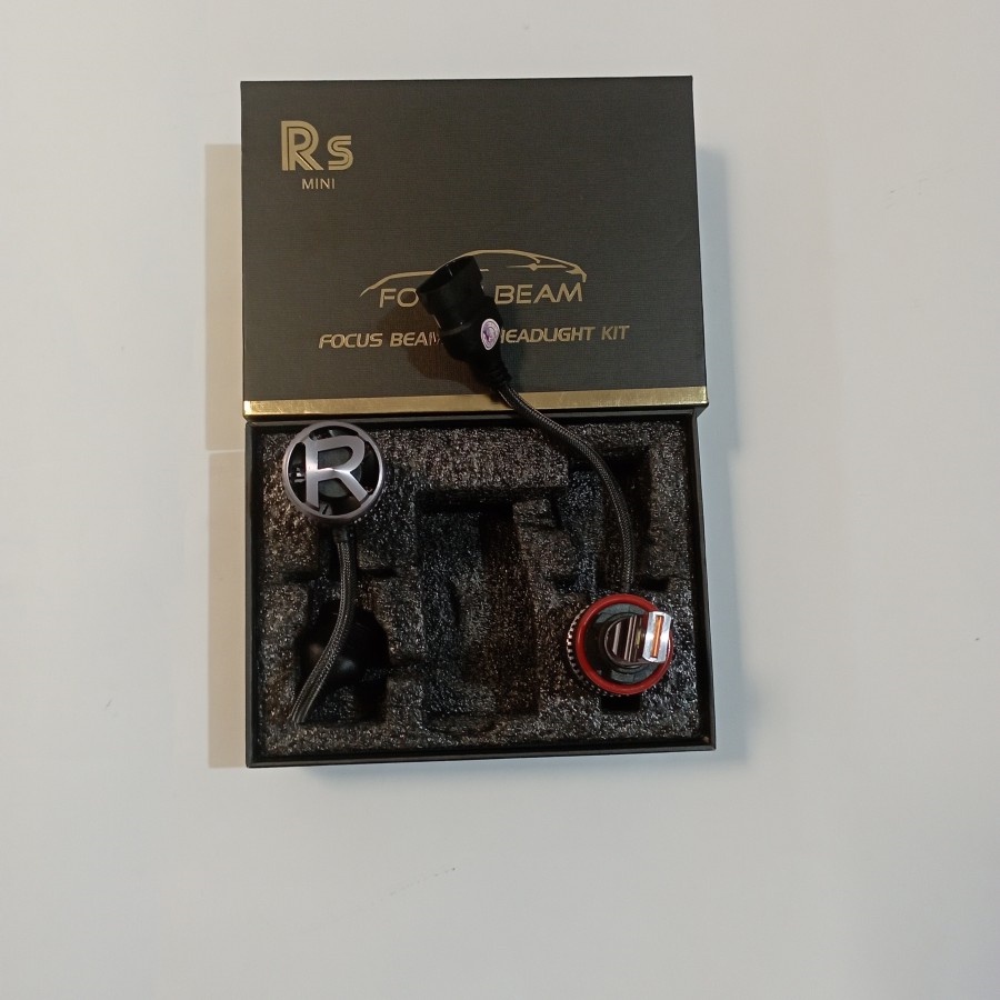 LAMPU LED FOCUS BEAM LED HEADLIGHT RS MINI H11 3 WARNA